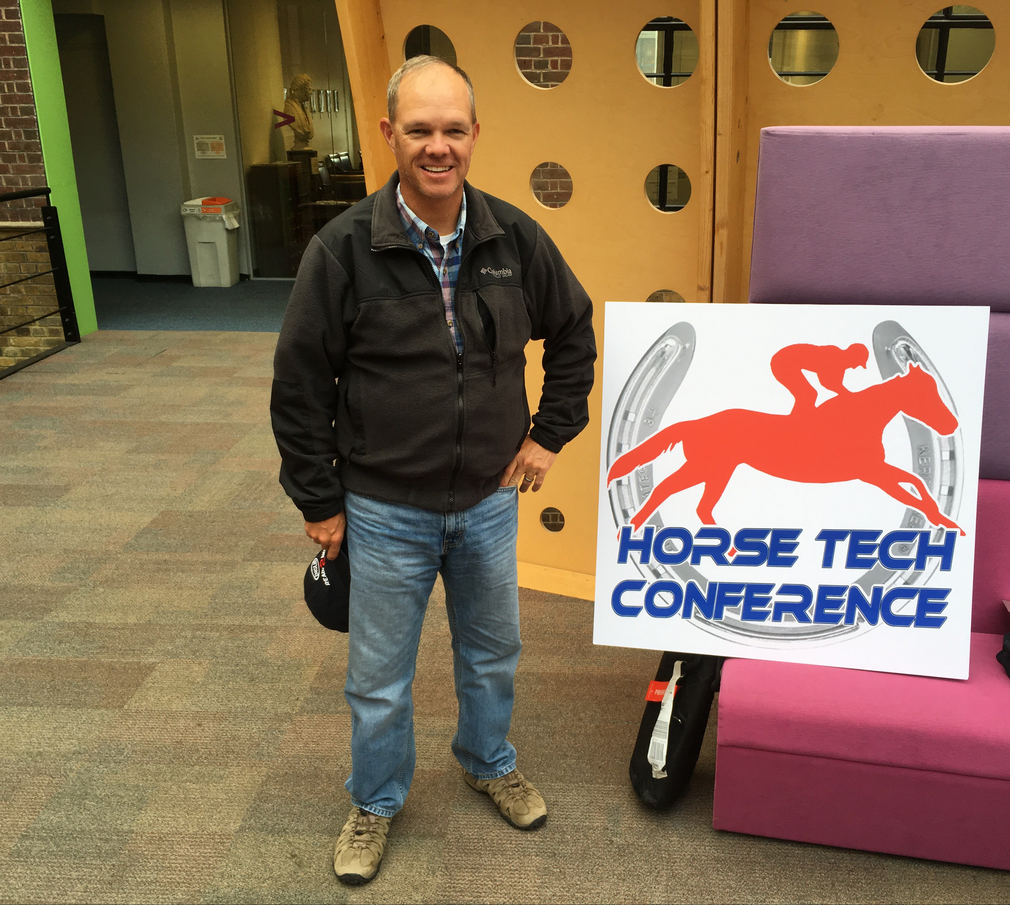 The Stride Guy Jay Kilgore at the Royal Veterinary College London